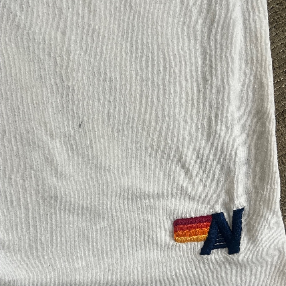 Aviator Nation White Tee with Black Graphic - Picture 3 of 6